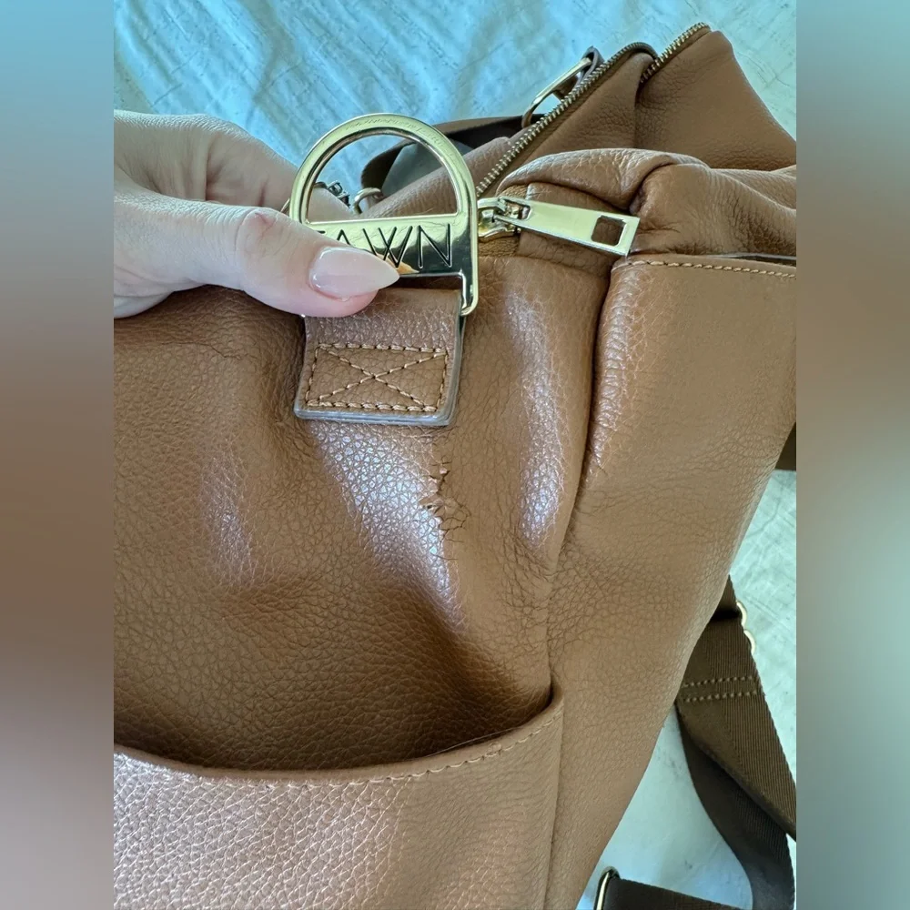 Fawn Design Tan Backpack Diaper Bag